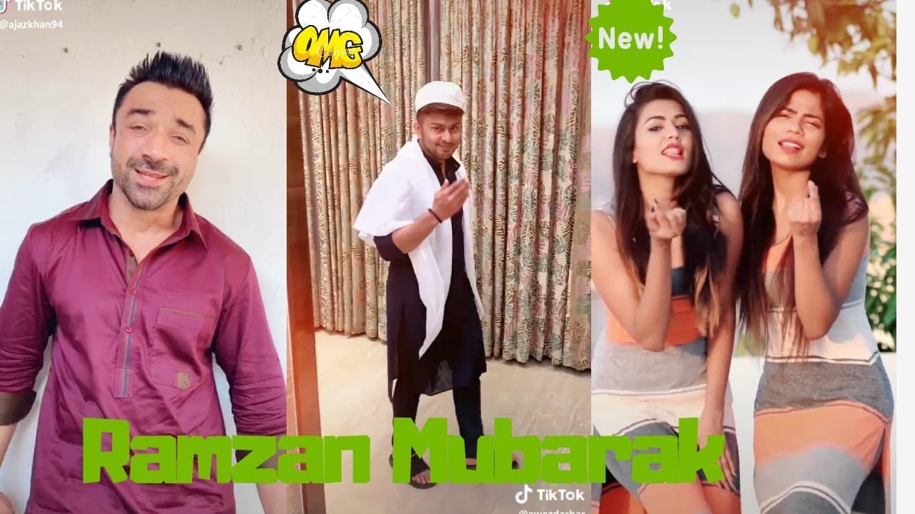 Ramzan Mubarak Tiktok jumma Mubarak Awez darbar and other Tiktok stars 10 may