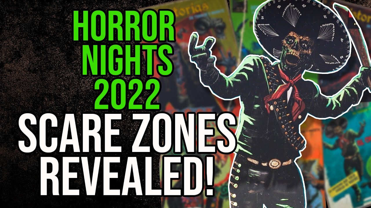 NEW Scare Zones Revealed | Horror Nights Hollywood 2022 Construction Update | Terror Tram and Mech