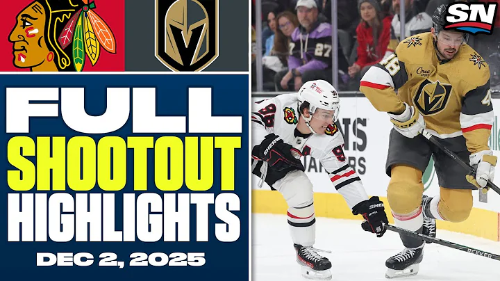 Blackhawks at Golden Knights | FULL Shootout Highlights - December 2, 2025