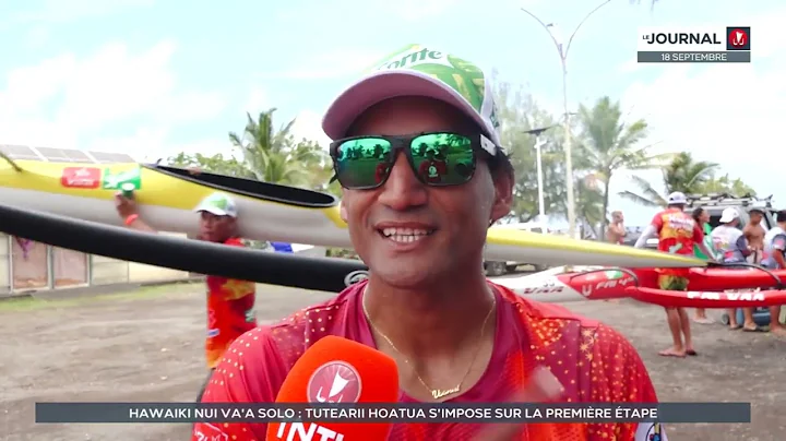 Hawaiki Nui Va'a Solo : Tutearii Hoatua s'impose lors de la première étape
