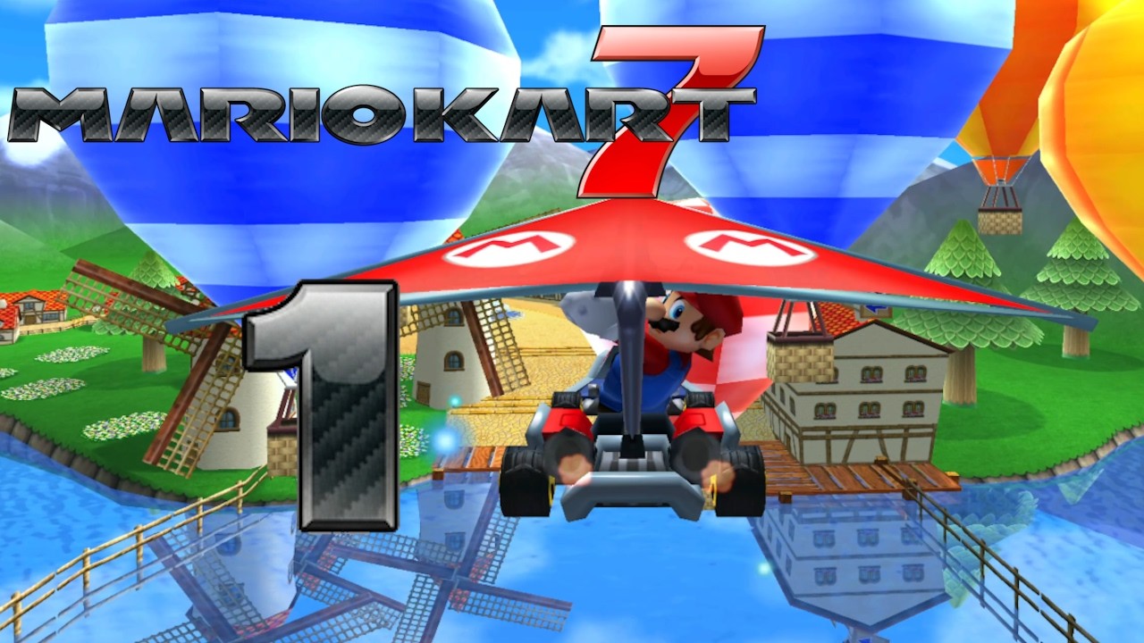Mario Kart 7 Part 1: 100ccm Pilzcup mit Standardausstattung.
