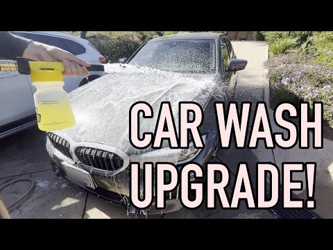 フォームキング　FOAMKING　Auto Foam Spray FOAM KING - Car Wash Foam Sprayer - With Wash Mitt