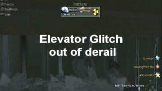 Ostblue & Contractkiller94 Elevator glitch out of Derail Modern warfare 2