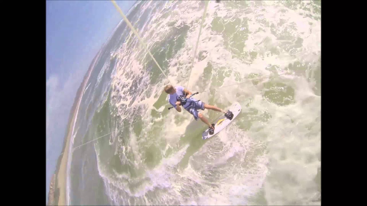 Kitesurf Gopro line mount YouTube