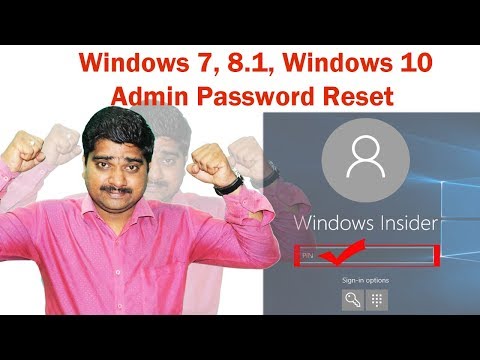 Windows 10 Administrator Password Reset Free In UEFI Partition