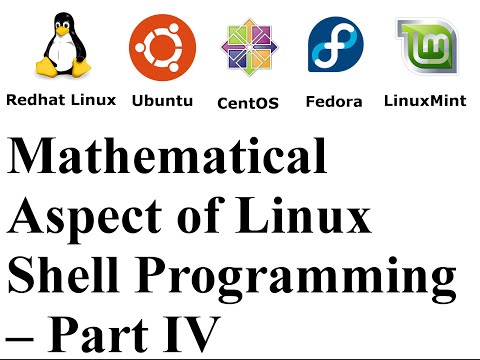 Mathematical Aspect of Linux Shell Programming – Part IV