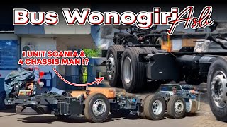 5 CHASSIS TRONTON BUS MAHARDHIKA❓GEBRAKAN BARU PRIBUMI WONOGIRI