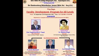 5 Days  Faculty  Development Program for All Levels