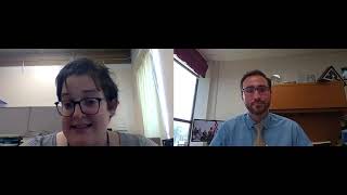 From Ashtabula County Auditor David Thomas' Desk with Kacie Herron of Community Action