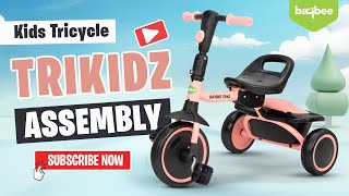 Easy 2-in-1 Baby Tricycle Assembly โ Step-by-Step Guide!