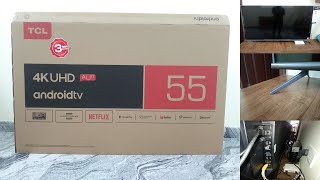 TCL 55 INCH 4K UHD ANDROID TV REVIEW - 55P8E
