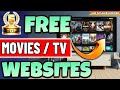 🔴Top 5 Websites to Watch FREE Movies / TV Shows (No Sign up!)