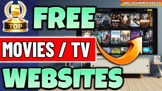 🔴top 5 websites to watch free movies / tv shows (no sign up!)