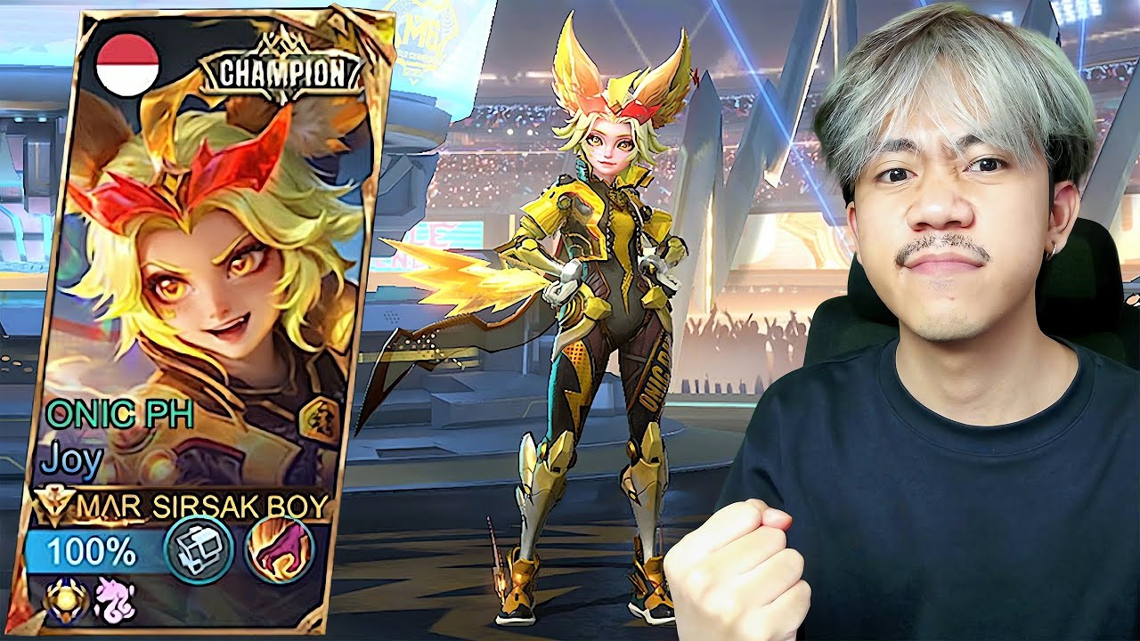 REVIEW SKIN CHAMPION JOY ONIC PH - Mobile legends