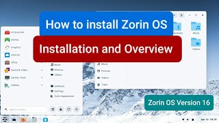 How to install Zorin OS 16 ⚡️Intallation and Overview....2023....Complete Installation on PC screenshot 4