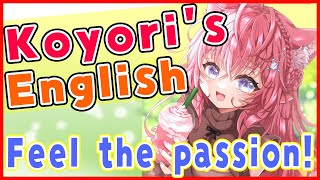 【English】Feel the passion of Koyori`s English!!【博衣こより/ホロライブ】