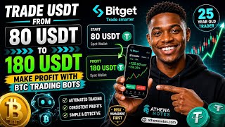 How I Turned 80 USDT into 180 USDT (Bitget BTC Bot Strategy 💰)