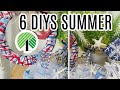 🌿6 DIYS DOLLAR TREE ~Summer~ 🌿 DECOR CRAFTS  Olivias Romantic Home DIY