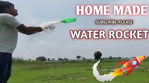 Making Super Size Big Water Bottle Rocket In Hindi At Home | THE DARK WORLD