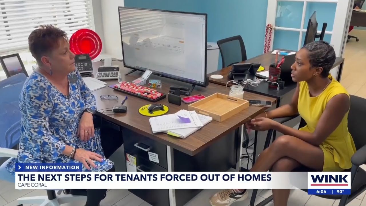 The next steps for tenants forced out of homes - YouTube