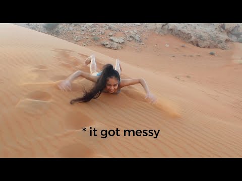Видео: a day in the middle of a desert! (dubai vlog)
