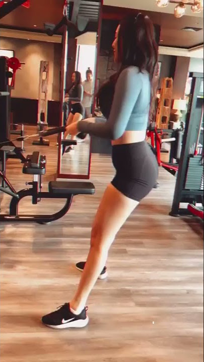 Anya Geraldine seksi ngeGym