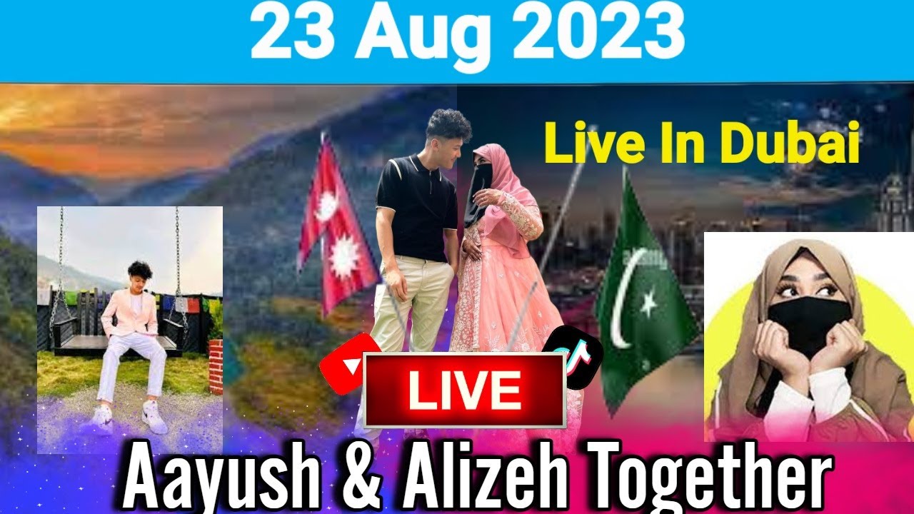 Aayush & Alizeh Jamali | Live Full HD Video in Hindi | 23 Aug2023