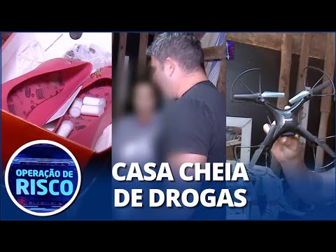 Esposa de traficante tenta discutir e leva sermão: “Olha o que você tá procurando pra sua vida”