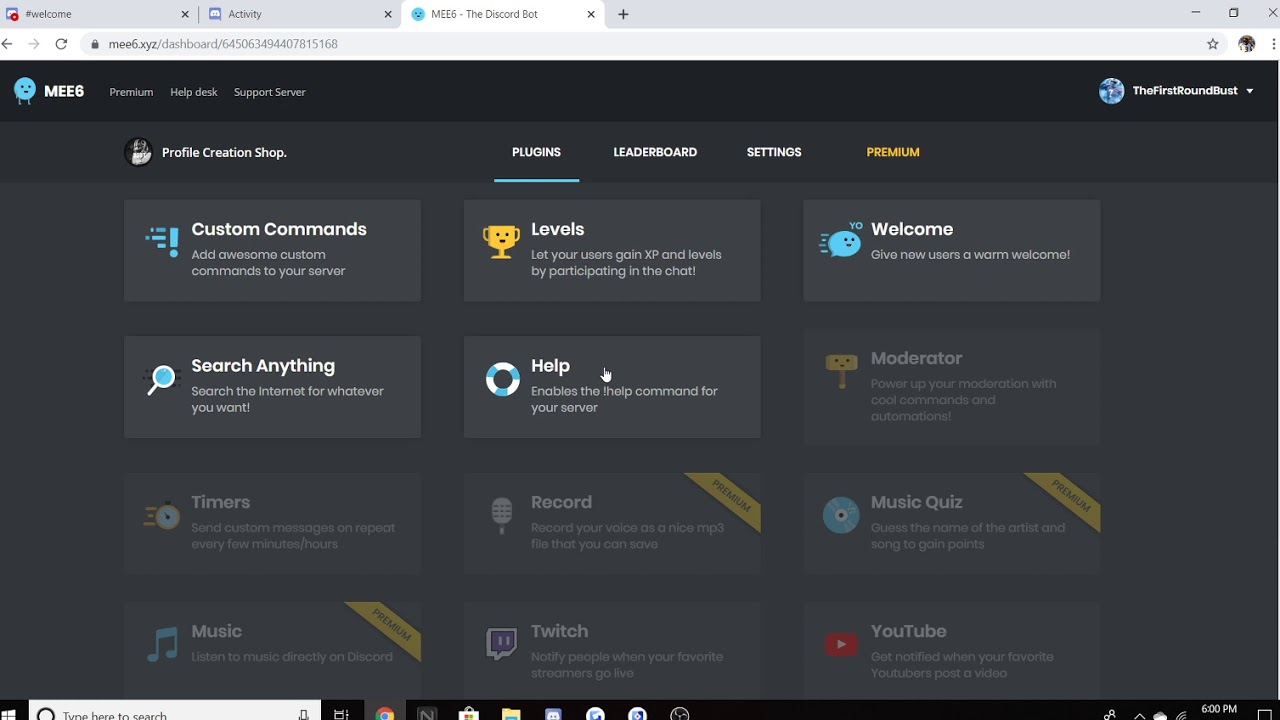 Mee6 Auto Assign Role : How To Auto Assign Roles To New Discord Users ...