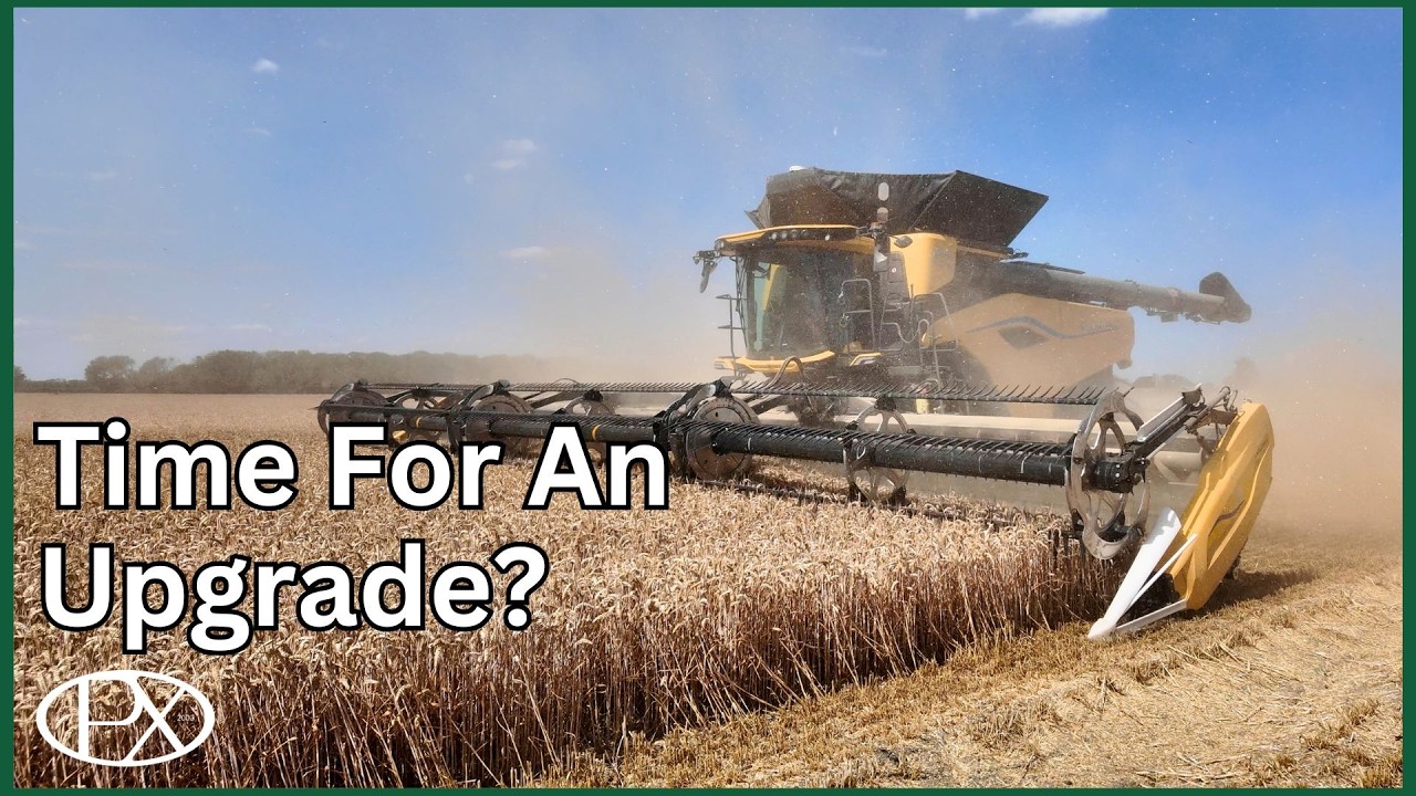 We Demo the New Holland CR11, the Biggest Combine in the World