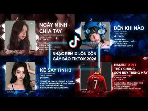 TOP NHẠC REMIX GÂY BÃO TIKTOK 2026: Kẻ Say Tình 3, Ngày Mình Chia Tay, Đến Khi Nào, Vết Thương Remix