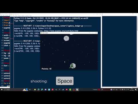 Python in Space: The Making of Space Runner #1