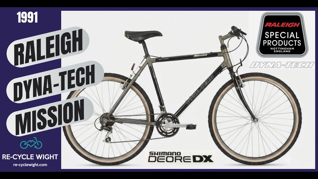 TECH IN DHCHYON 26DH フレーム OLD MTB Vintage MTB 1991 Dyna-Tech Mission Reynolds Steel Raleigh Special
