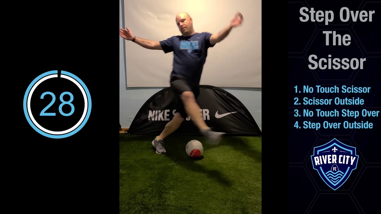 Ball Mastery - Step Over The Scissors