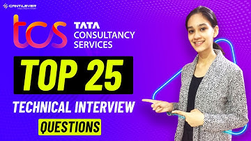 Top 25 Technical Interview Questions you must know before appearing for TCS interview