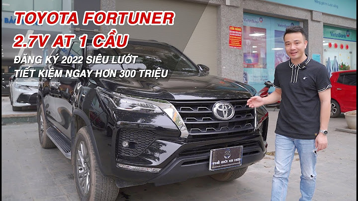 Đánh giá xe toyota fortuner 2.7v 4x4 at 2023