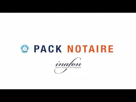 Comment se connecter à son compte Inafon pour accéder à la chaîne PACK NOTAIRE ?