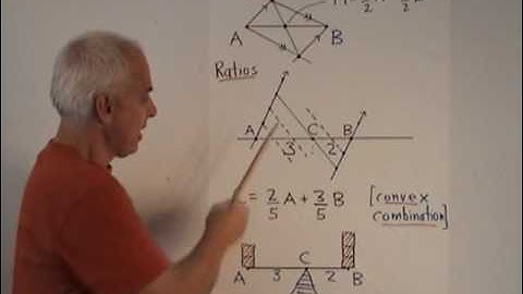 Affine geometry and barycentric coordinates | WildTrig: Intro to Rational Trigonometry