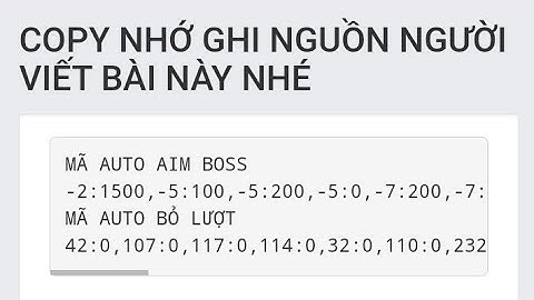 [ Mobi Army3 ] - Kur Share Thủ Thuật Auto Up Boss Bằng Mã Auto Click Siêu Chất