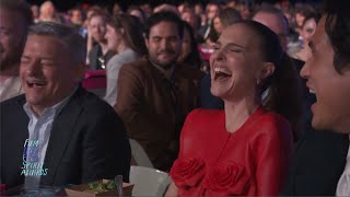 Aidy Bryant Calls Natalie Portman a 'Stupid B***h' While 'Roasting' at Independent Spirit Awards