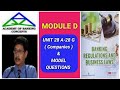 BRBL MOD D UNIT28A F COMPANIES MCQs BRBL MOD D UNIT28A F COMPANIES MCQs