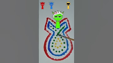 ASMR Color Mixing #sprunki #satisfying #asmr #color #oddlysatisfying