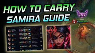 This is How You CARRY High Elo Games as Samira Mid (Full Game Guide)