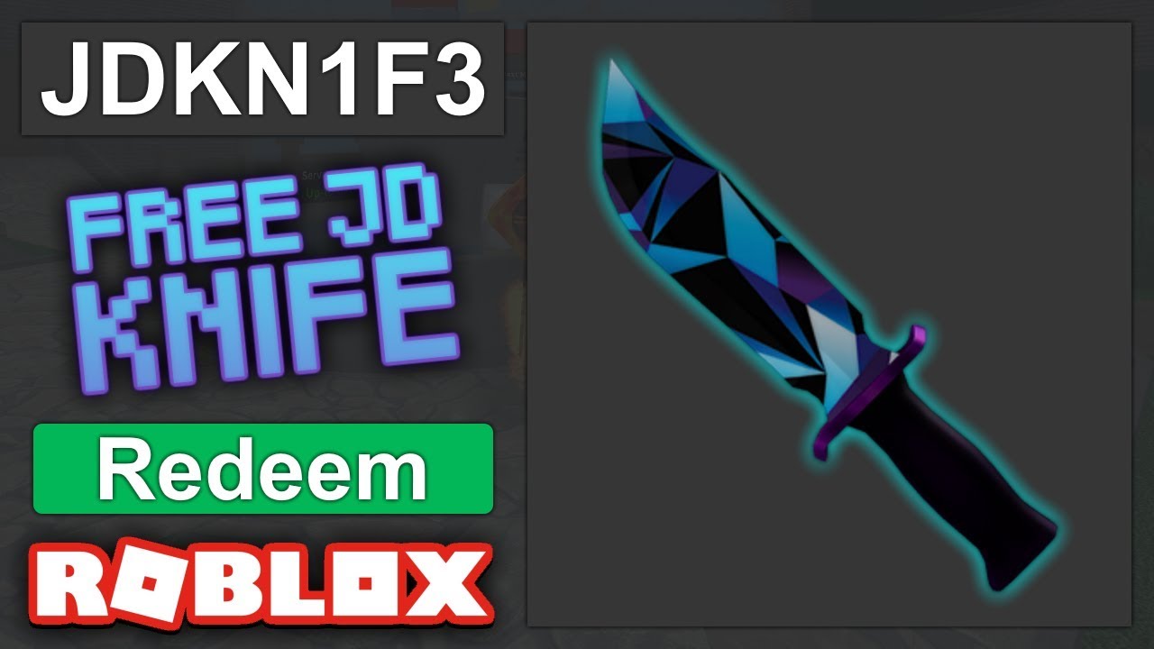 Redeem To Get A Free Godly Knife In Murder Mystery 2 Bonus Free - jd mm2 roblox