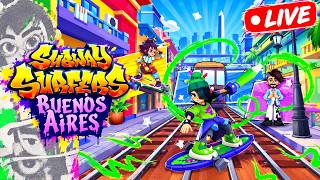 SUBWAY SURFERS LIVE 🔴 | Buenos Aires Update 2026  | High Score Challenge 🚀 Beat My Record! screenshot 5