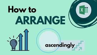 How to arrange numbers in ascending order in Excel 📊