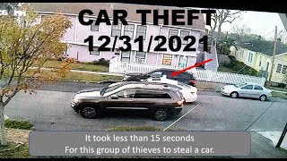 Brazen Car Thieves in Broad Daylight