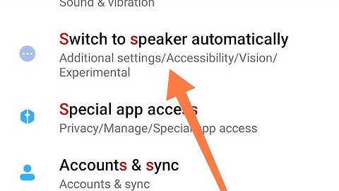 redmi note 7 me switch to speaker automatically on off kaise kare, switch to speaker automatically s
