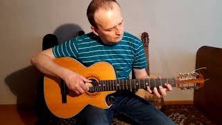 Колокольчики, бубенчики звенят. Russian seven-string guitar