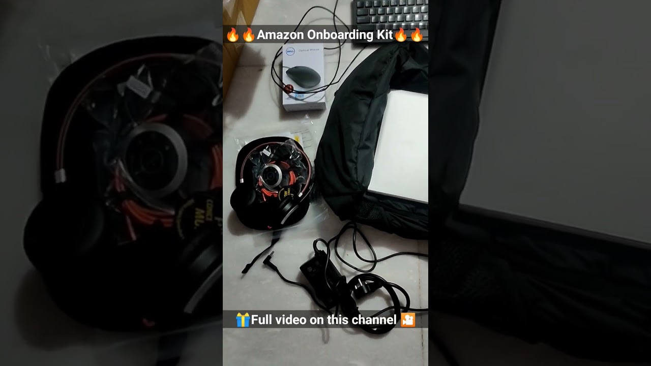🔥🔥Amazon Onboarding Kit Unboxing | Work from Home | 